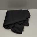 Black Tablecloth 5x7 ft Rectangular Polyester Table Cloth