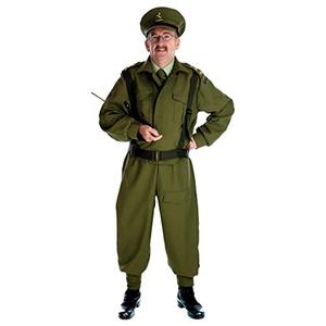 Fun Shack World War Costumes for Men Army Soldier Halloween Costumes for Men - Large