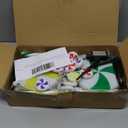 6 Pack Christmas Lollipop Pathway Lights Outdoor with 28PC Candy, 27" 176LED Peppermint Candy Cane Decoration with 8 Mode&Timer&Stake, Pathway Marker Light for Walkway Outsides Decor(Multicolor)