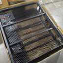 CURT 18153 60 x 24-Inch Basket Hitch Cargo Carrier, 500 lbs Capacity, Black Steel, 2-In Folding Shank