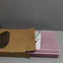 AUPSEN Computer Monitor Stands Riser2-Tier Desk Organizers and Accessories, Office Desk Accessories Organizer with Drawers and 2 Pen Holder for Office Supplies (Pink)