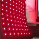 Red Light Therapy for Face and Body, Red Infrared Light Therapy Lamp with Stand Led 660nm Red Light-Therapy& 850nm Infrared Light Device for Body (Black)