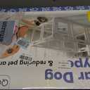 Clear Acrylic Dog Playpen Indoor, Expandable Size & Flexible Shape, Ideal for Small & Toy Dogs, White