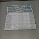 4 x Wall Calendar 2026-2027  Run Now to Jun 2027, 11 x 8.5 In, 20 Months Calendar, Small Monthly Calendar 2025-2027 Wall, with Thick Paper, Holidays, Julian Dates  Notes, Colorful Design