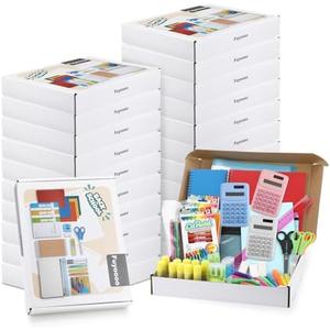 Fuyoooo 624 Pcs/ 24 Set School Supplies Kit for Kids Back to School Supplies Bundle Grades K-5 Essentials Bulk Includes Calculator Pencils Folder Notebooks Sharpeners and More for Students