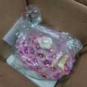 Fairy Garden House Outdoor Figurine Lights, Fairy Houses for Outside, Garden Statues Mushroom House, for Patio, Yard, Balcony Decoration, Outdoor Decorations Yard and Birthday Gifts for Mom Women