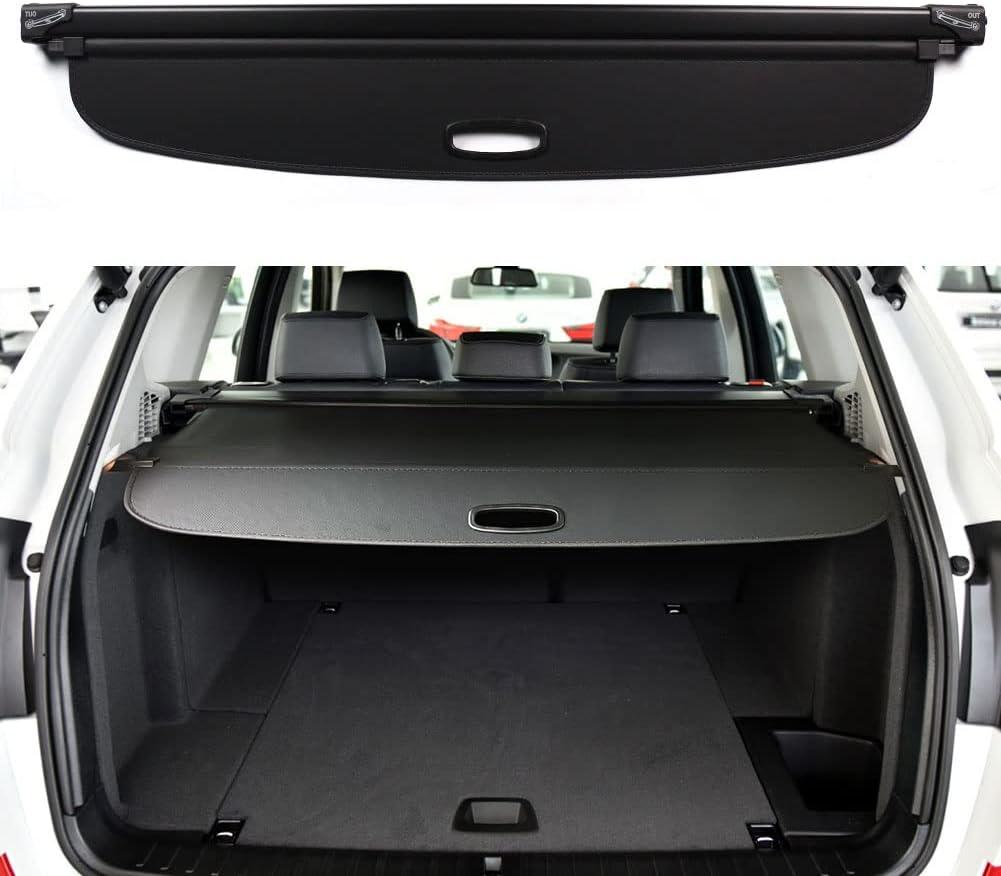 Cargo Cover for BMW X3 Accessories 2011-2015 2016 2017 Rear Black Trunk Shade Luggage Security Cover