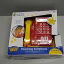 Learning Resources Teaching Telephone - 1 Piece, Ages 3+ Toddler Learning Toys, Pretend Play Telephone, Toy Telephone, Phone for Kids, Pre-Recorded Greetings, Develops Memory Skills