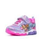 Nickelodeon Kids Paw Patrol Shoes for Girls - Skye and Everest LED Light Up Sneakers Slipon Lightweight Breathable Running Shoe - Purple Pink 2 (Size 8 Toddler)