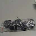 Office Chair Caster Wheels Replacement(Set of 5) for Hardwood Floors and Carpet- Heavy Duty Caster Support up to 1000bls, Office Rubber Chair Wheels,2 inch,Universal Size (Grey)