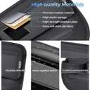 Anti-Drop Car Seat Gap Filler Organizer, Premium Leather Console Organizer, Easy Access to Phone/Keys, Universal Fit for Car SUV Truck Multi-Purpose Essentials Organizer (2PCS)