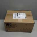 Brightown C9 Christmas String Lights White, 66ft 100 LED Faceted Christmas Lights on Green Wire, Plug-in Large Bulb Strawberry String Lights for House Roof Roofline Christmas Tree Party Outdoor