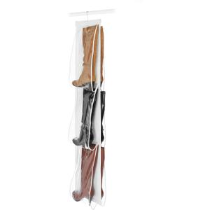 Whitmor Hanging Boot File - Hanging Storage for Men's and Woman's Boots - 3 Pair