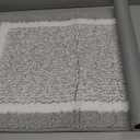 Color&Geometry 16"x24" Small Bath Mats for Bathroom Simple and Stylish, Gray Bathroom Rugs, Non Slip, Absorbent, Soft, Washable, Microfiber Bathmat Shower Mat Outside Shower