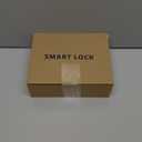 WiFi-Free 4-in-1 Smart Fingerprint Door Knob Lock(Fingerprint/Code/IC Card/Key), No App Required, Door Locks for Bedrooms & Offices, Biometric Thumbprint Door Knobs with Code & Keypad, Auto Lock (Glossy Black)