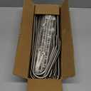 Upgrade 9 Layers Pants Hangers Space Saving, 2 Pack Pant Hangers Organizer Multifunctional Pants Rack Space Saver Closet Organizers and Storage Hangers for Pants Jeans Leggings Trousers Skirts, White