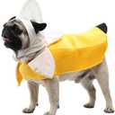 Banana Dog Halloween Costumes - Cute Dog Clothes Costume Cosplay Outfit Fashion Dress for Puppy to Large Dogs, Pet Costumes for Halloween Decorations Photo Props Accessories