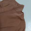 QBGJTD Womens Workout Sets Two Piece Cross Back Tank Top Matching High Waist Leggings Sets Gym Outfits Work Out Clothes (Brown, L)