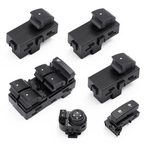 Driver Side Master Power Window Switch & Door & Mirror Control Switch Button, for Chevy Silverado, for GMC Sierra 1500 2500/3500HD 2007-2013 25789692 22895545 15804093 22883768