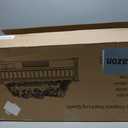 Electric Fireplace Logs Inserts Heater 26-Inch, Remote Controller Fireplace Heater, Adjustable Flame Colors, Realistic Fake firewood Flame, Overheat Protection, Timer, Thermostat, 1500W Black