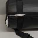 SWANOO Car Foot Rest with Extra Long Straps - Adjusts to Any Carseat or Toodlers Booster Seat - Black Leather Leg Rest for Kids