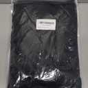 Yakamok 72 Inch Long Blackout Curtains for Bedroom, Thermal Insulated Grommet Drapes for Living Room, 38W x 72L, Black, 2 Panels