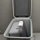 IRIS USA Dog Food Storage Container, 30 lbs & 11 lbs Combo, Cat Food Storage Container, Dog Treat Container, Airtight, Stackable, 2-Cup Scoop, Wheels, Easy Mobility, Gray