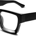 VANLINKER Thick Square Sunglasses for Men Women Retro Chunky Rectangle Shades UV400 Protection VL9731