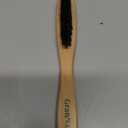GranNaturals Teasing Boar Bristle Brush for Slicking Back Hair, Smoothing Ponytail Bun, Backcombing, Edge Control & Hair Sectioning - Wooden Slickback Hairbrush for a Sleek & Smooth Hairstyle