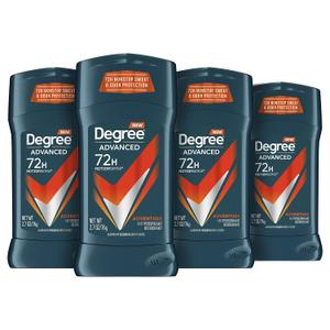 Degree Men Antiperspirant Deodorant Adventure Antiperspirant For Men With MotionSense Technology 2.7 oz, Pack of 4