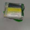 EZY DOSE Reusable 7-Day AM/PM Pill Pouch Set, Durable Multi-Purpose Travel-Sized Containers, Days of The Week Labels with Color for Easy Identification, Large Storage, Clear, BPA Free, TSA Approved (Black & Yellow)