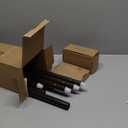 Bronze Curtain Rods for Windows 72 to 144 Inch, USFOOK 7/8 Inch Heavy Duty Long Curtain Rod, Telescoping Splicing Drapery Rods with Twisted Cage Finials