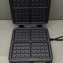 Waffles Maker Waffle Iron, 4 Belgian Square Waffle Maker, Belgian Waffle Maker Thick with Non-stick Plate, Breakfast Waffle Machine Make Waffle in Minutes, 3 Browning Level, 1200W