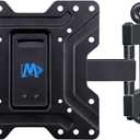 Mounting Dream Full Motion TV Wall Mount, Swivel and Tilt TV Mount with Single Arm Designed for 17-39 inch TV up to 60 lbs, Max VESA 200x200mm, MD2413-S-X1