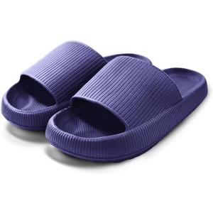 Cloud Slides For Women And Men - Comfy Non Slip Indoors Slippers For Shower Spa Pool College Outdoors Slides - Soft And Cozy Open Toe House Sandals Thick Soles 290