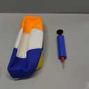 Shappy 1 Pcs Dog Water Toys Giant Pet 9.5" Beach Ball Pool Toys Beach Materials Dog Ball with Air Pump Large Pet Toy Funny Outdoor Sports for Small Medium Puppy Birthday Gift Summer Swimming Pool