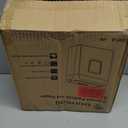 Bonsaii Paper Shredder for Home Use, 3.4 Gal Wastebasket, 6 Sheet Crosscut Paper Credit Cards, Staples, and Clips Shredder for Home Office Use, Portable Handle Design (C237-B New Version)