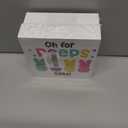 2 x HTBIG Funny Easter Bunny Decor Desk Decor Wooden Box Sign Easter Decorations Gift Wood Block Plaque Box Sign for Home Farmhouse Kitchen Bathroom Shelf Table Decoration Oh for Peeps Shake