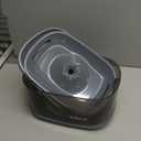 SIBAYS 9.5L Dog Water Fountain for Large Dogs, 2.5Gal Large Capacity Pet Water Fountain with 3 Flow Modes and LED Light, Automatic Ultra Quiet Dog Water Bowl Dispenser, Easy to Clean (FS82, Grey)