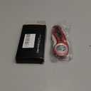 Folding Utility Knife Pocket Knife, Heavy-Duty Box Cutter with Anti Slip Finger Loop, Quick Change Blade Razor Knife, Box Cutters for Home, Office, Warehouse, Durable Razor Knife, Box Knife (Red)