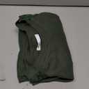 MIHOLL Women's Long Sleeve Tops Lace Casual Loose Blouses T Shirts (Large, Green)