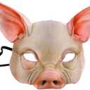 NewL Halloween 3D Animal Half Face Mask Masquerade Party Cosplay Costume for Women and Men