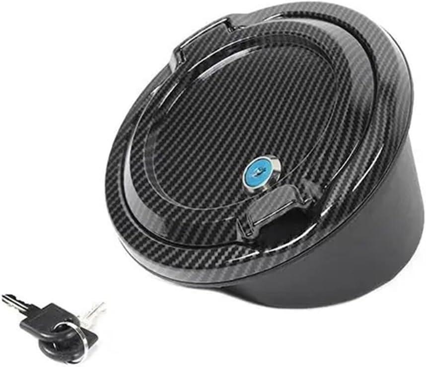Fuel Tank Cap Compatible With Jeep Wrangler JL Car Oil Fuel Tank Cap With Key Lock Trim Cover Accessories Jeep Wrangler JL 2018+(Style e)