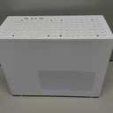 High Airflow Micro ATX PC Case - Support MATX, Mini-ITX, Slim With USB2.0x2 I/O Port, White Without Fans