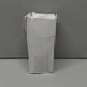 Glass Mug with Lid and Straw Iced Coffee Cup with Handle Square Drinking Glasses Tumbler Cups for Smoothie Juice (Clear)
