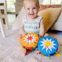 Melissa & Doug K's Kids Bongo Drums Soft Musical Instrument, Multicolor, 1 EA