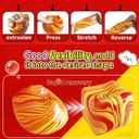1 Pack Squishy Stress Cube, Squishies Slow Rising Sensory Fidget Toys for Anxiety Relief Adults Kids, Squishy Toy Gift for Classroom Prizes Party Favors