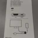 AIRSKY USB C to HDMI Adapter, USBC to HDMI Adapter for iPhone 16, 100W Fast Charging & 4K@60Hz, Compatible with iPhone 16/15, MacBook Pro, iPad Pro