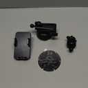 Qifutan Dash Mounted Holders Phone Holders for Your Car Phone Mount for Car Windshield Dashboard Air Vent Universal Desk Mounts Hands Free Automobile Cell Phone Holder Fit for iPhone Smartphone