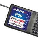 DUMBORC P6F 6 Channels 2.4GHz RC Receiver for DUMBORC X4 X5 X6 RC Car Boat 1 Piece